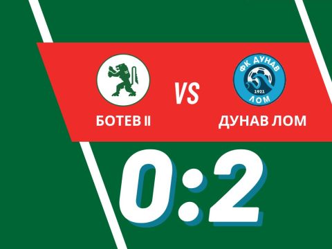 Дублиращият отбор загуби от Дунав Лом